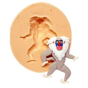 Molde De Silicone Rafiki, Rei Leão