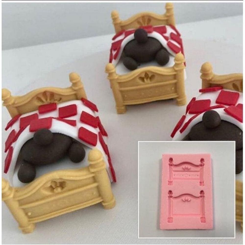 Molde De Silicone Cabeceira, Cama