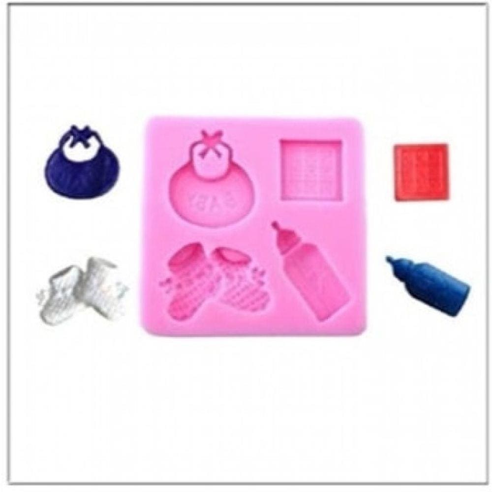 Molde De Silicone Chá De Bebe