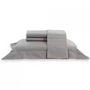 Jogo de Cama Solteiro King Kacyumara Vida Bela 200 Fios Verde Benit