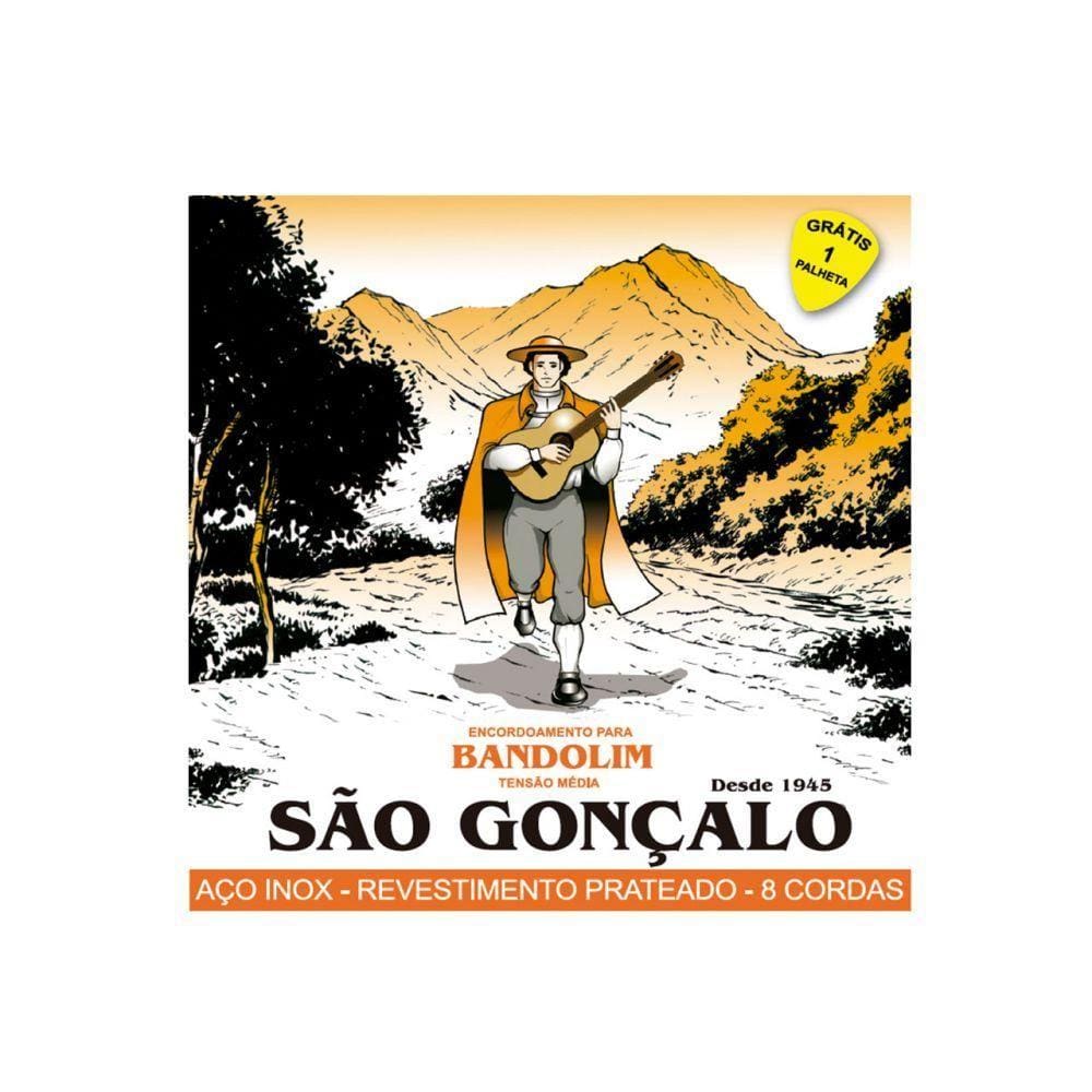 Encordoamento P/bandolim Cx C/12 São Goncalo