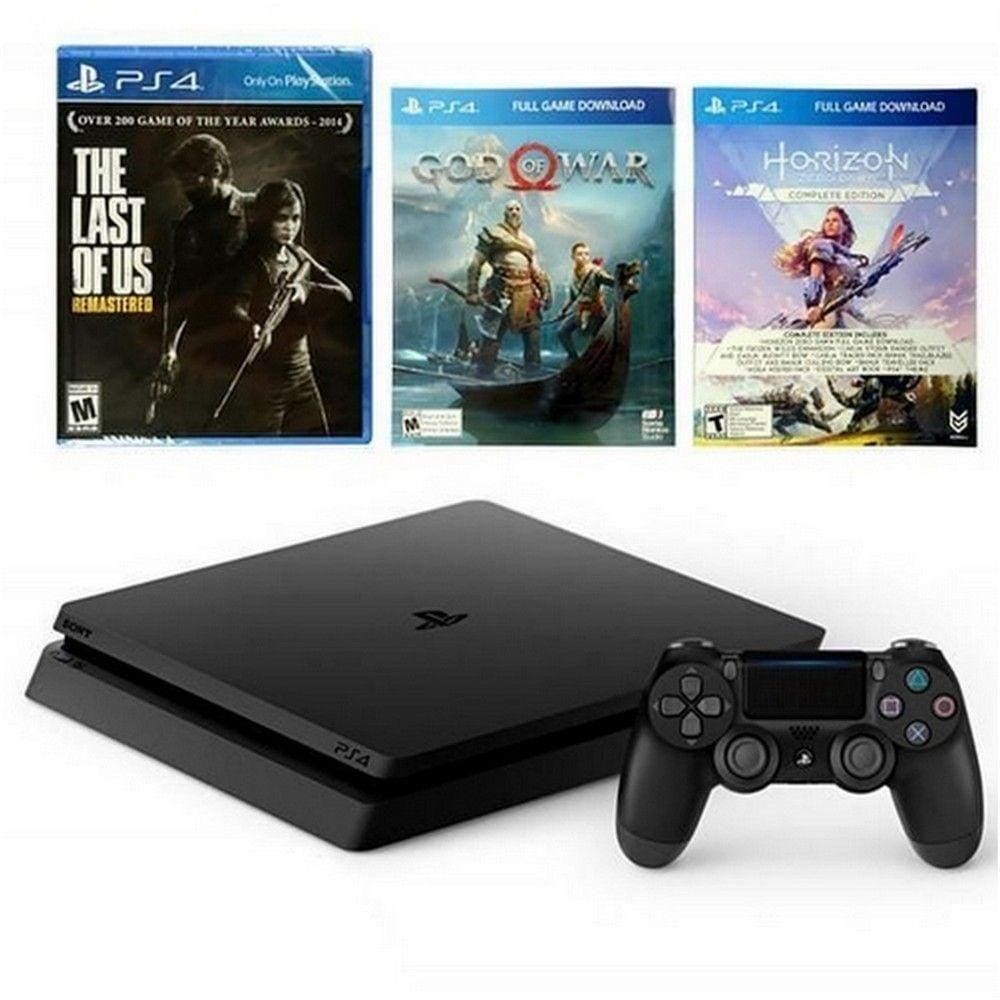 Ps4 slim 3 jogos | Casas Bahia