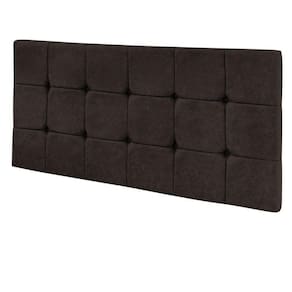 Cabeceira Painel Sleep Cama Box Solteiro 1m Suede Marrom