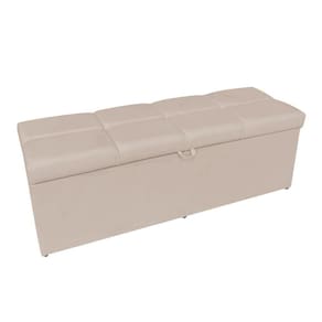 Calçadeira Nina 0,90 Cm Suede -bege