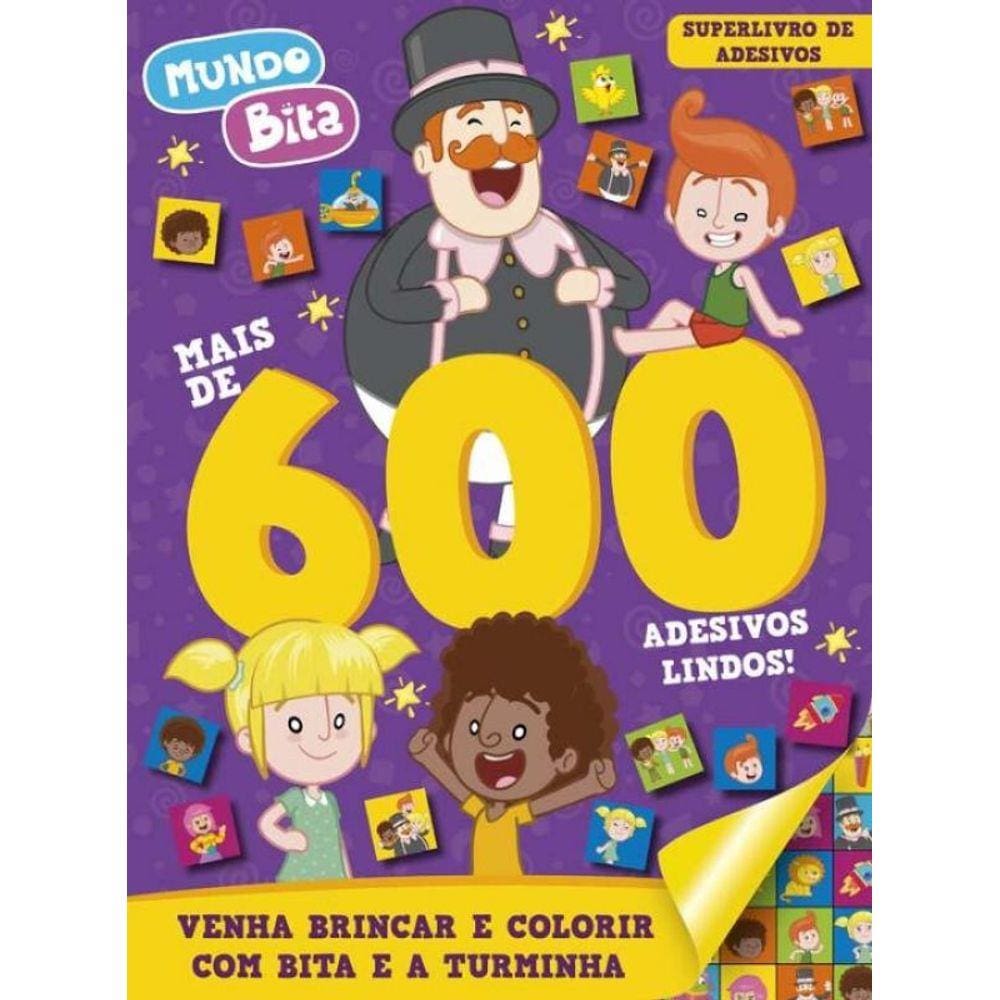 Mundo Bita - Superlivro De Adesivos