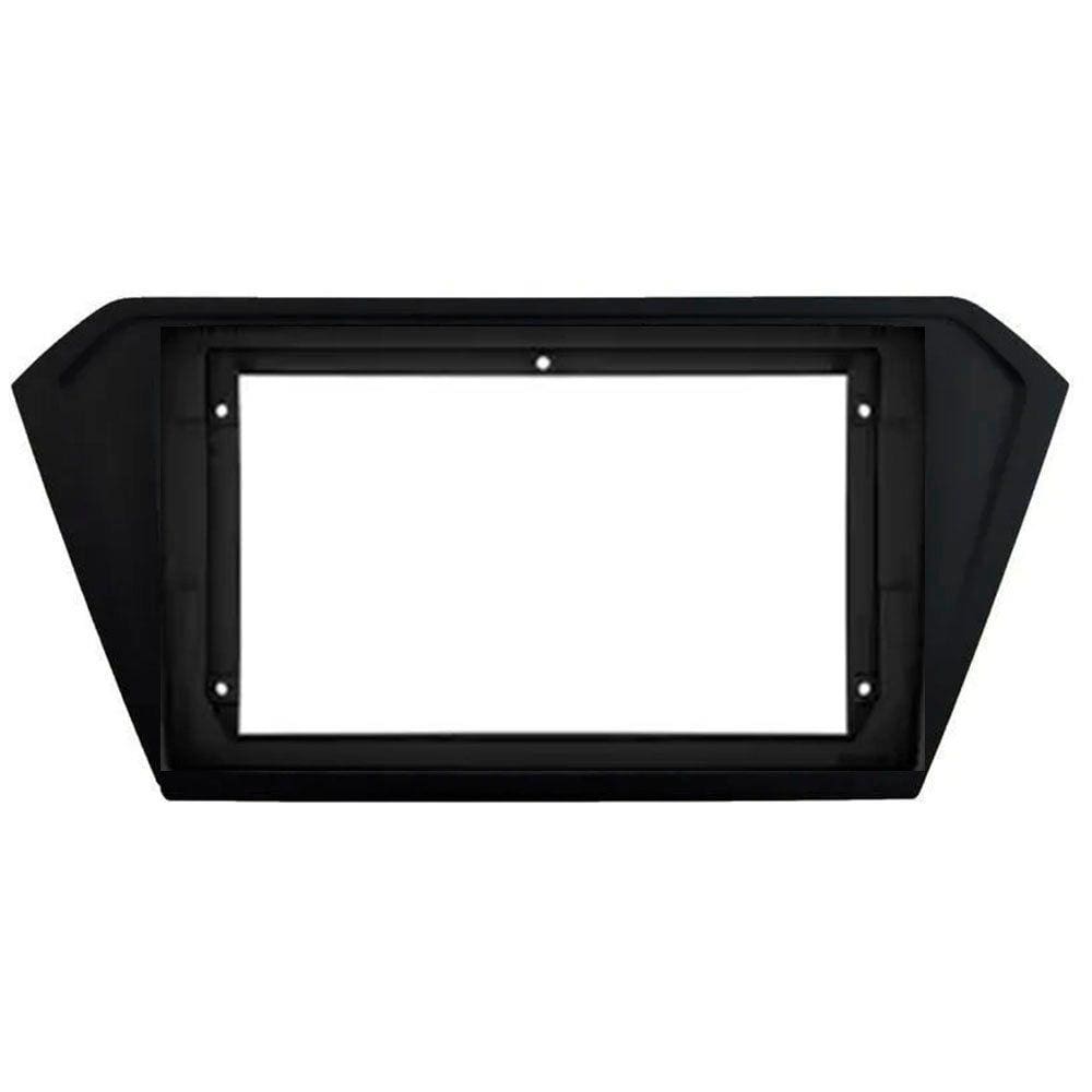 Moldura Multimida 9 Vw Linha G7 G8 Gol Voyage Saveiro Preta
