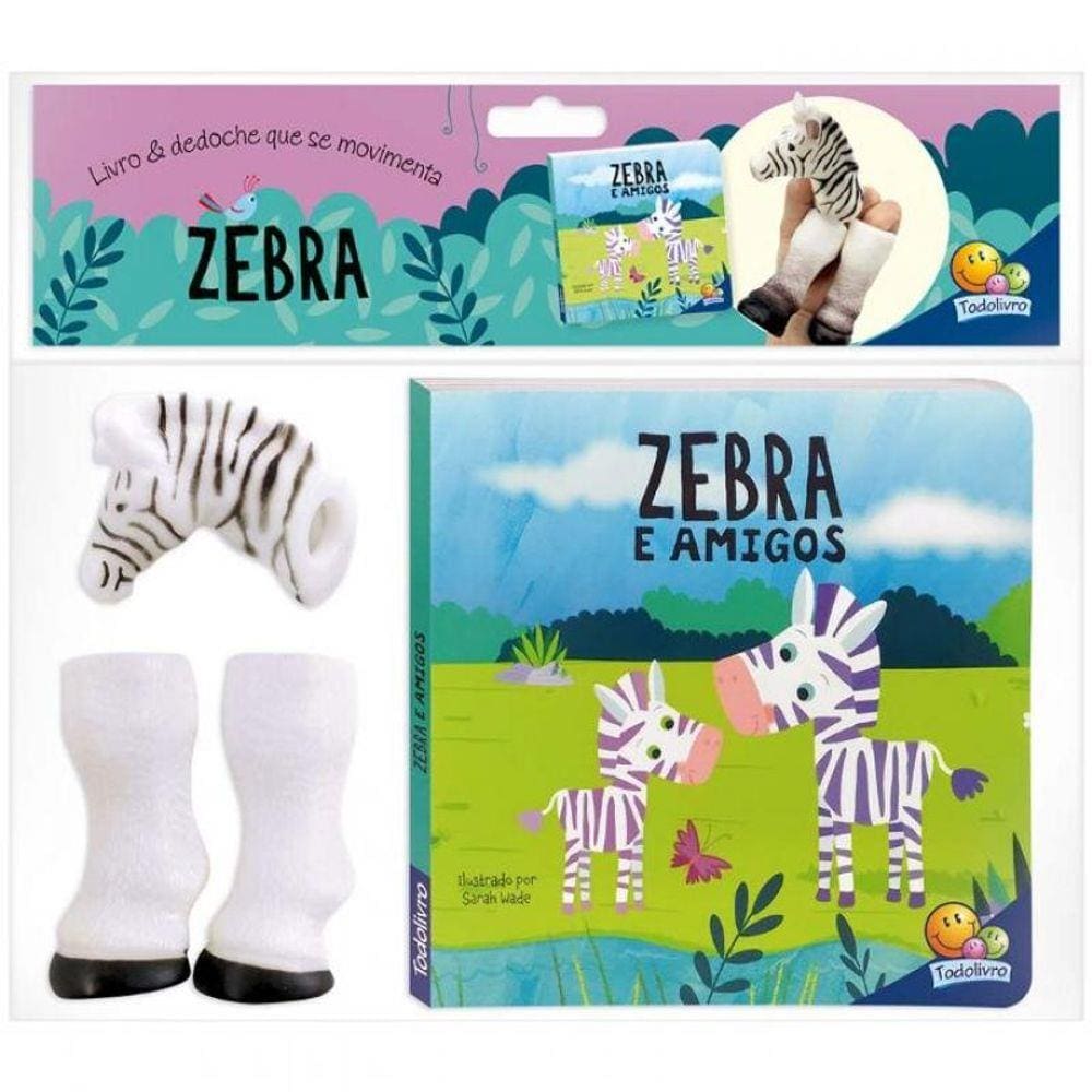 Aventuras Com Dedoches: Zebra E Amigos