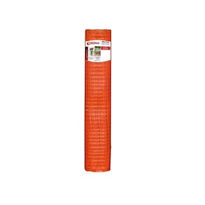 Tela Plástica Tapume Leve 1,20x50m Laranja Roma