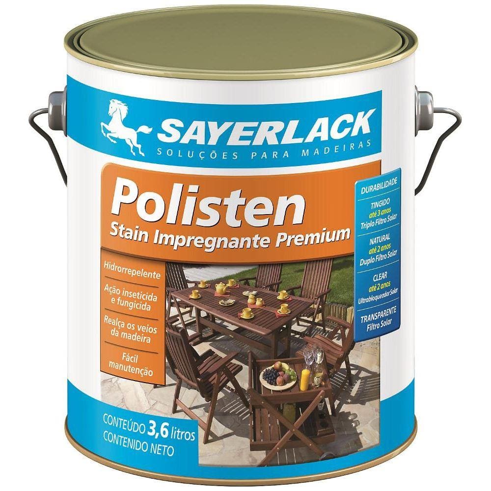 Verniz Polisten 3,6L Incolor Sayerlack