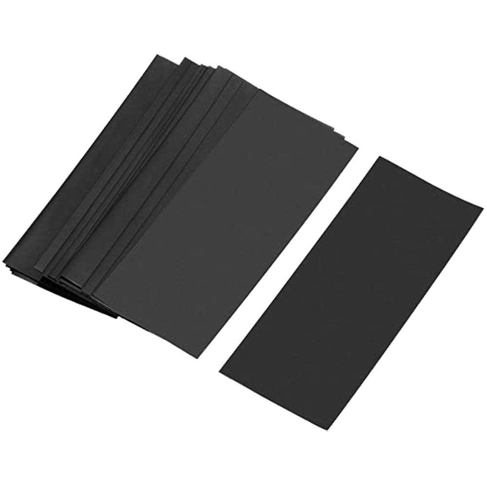 Termo Retratil Cortada 5cm Ø19mm 100 unidades - Preta