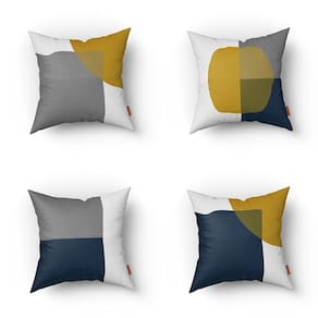 Kit Capas De Almofadas Decorativas Estampadas 30X30Cm 395
