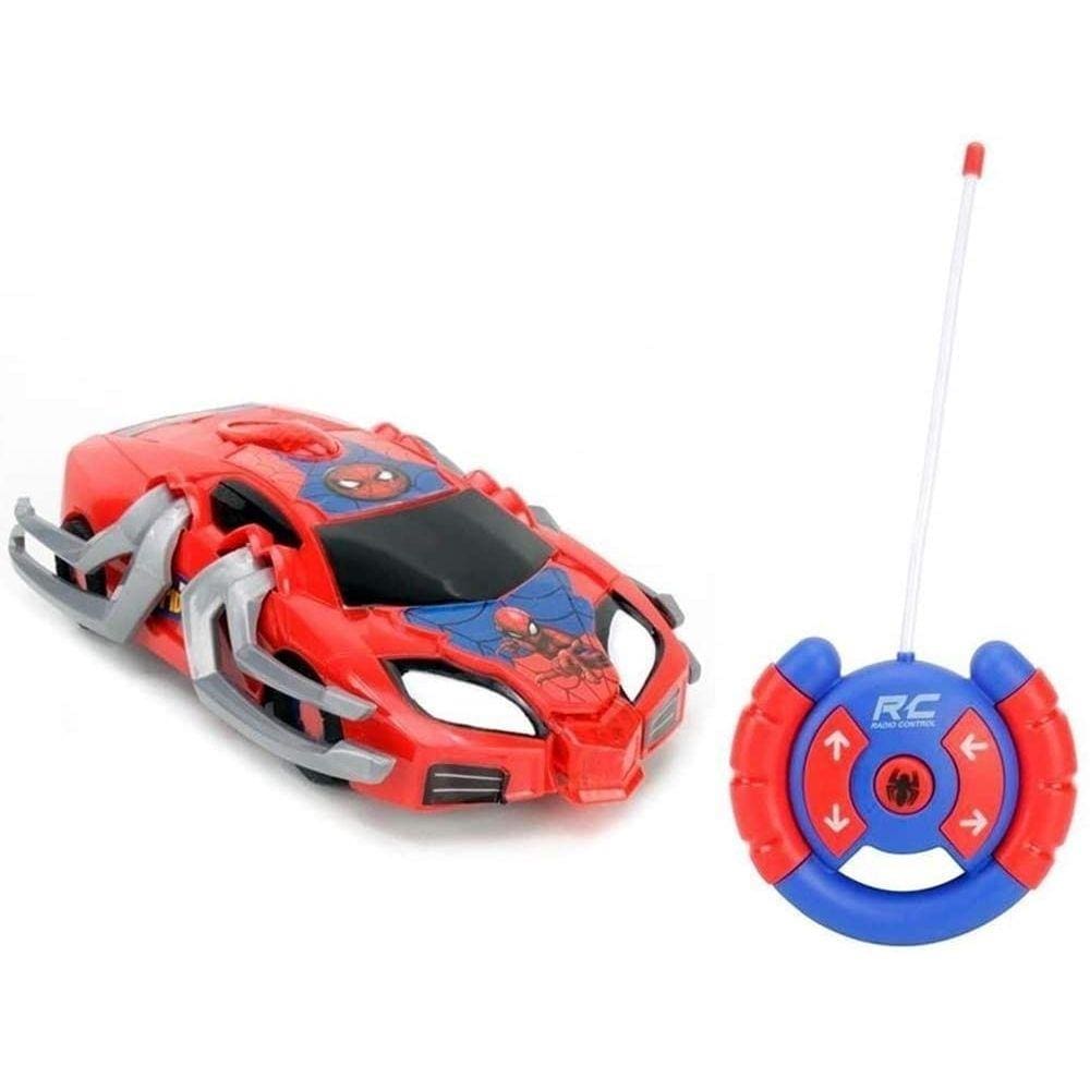 Carro De Controle Remoto 7 Funções Homem Aranha Candide 5838