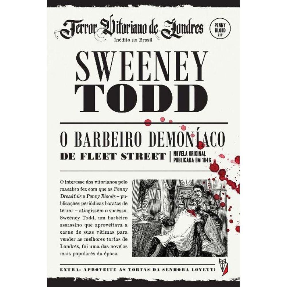 Sweeney Todd - O Barbeiro Demoníaco de Fleet Street - Capa Mole