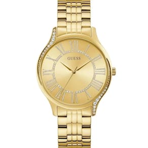 Relógio Guess Feminino Analógico Dourado- GW0024L2