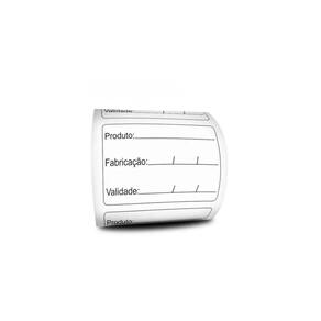 Etiqueta De Alimento Prazo Validade Anvisa 60X40 - 1.000 Eti