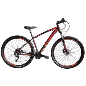 Bicicleta Aro 29 21 Marchas Freio Hidráulico Laranja 21