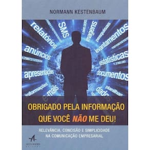 Obrigado pela Informacao Que Voce Nao Me Deu!