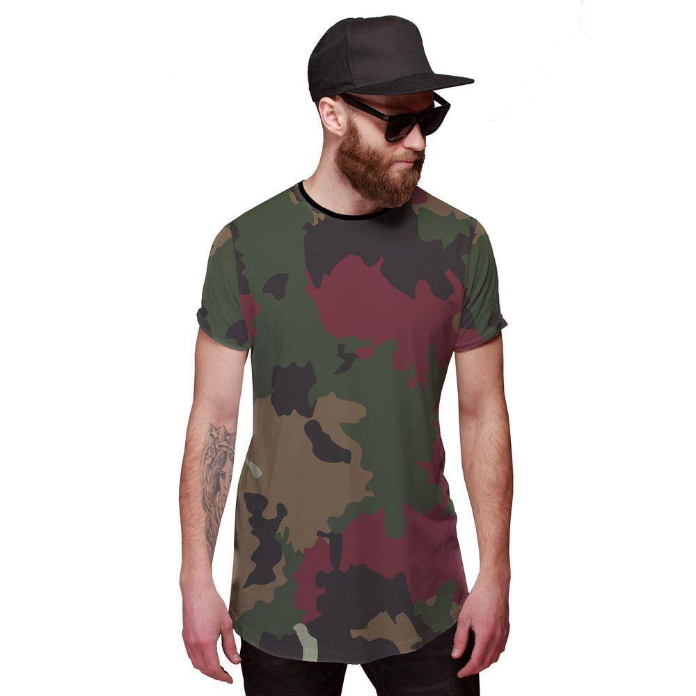 camisa longline personalizada