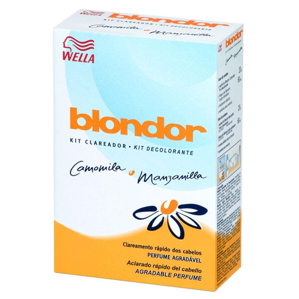 Kit Descolorante Clareador Wella Blondor