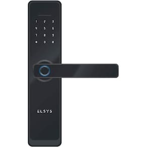 Fechadura Digital de Embutir Wi-Fi com Biometria ESF-DE4000B Elsys