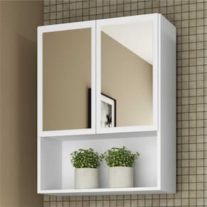 Armário Banheiro com 2 Portas Aspen Smart Plus Multimóveis