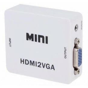 Mini Conversor Hd Vídeo Hdmi X Vga Hdmi2Vga Hdmi Para Vga