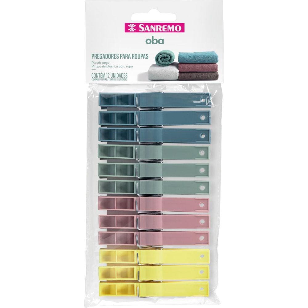 Acessorio para Casa Pregador Roupas Plastico