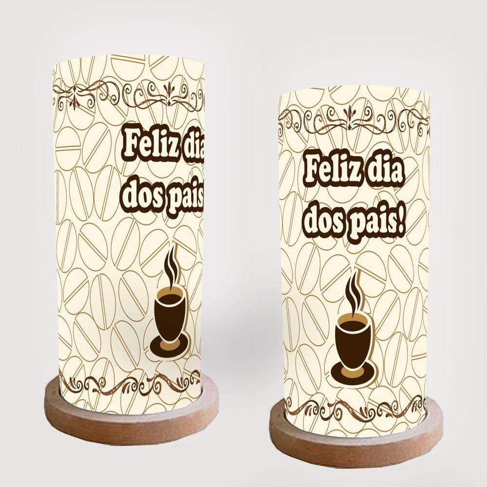 Abajur decorativo Dia dos Pais Modelo 10
