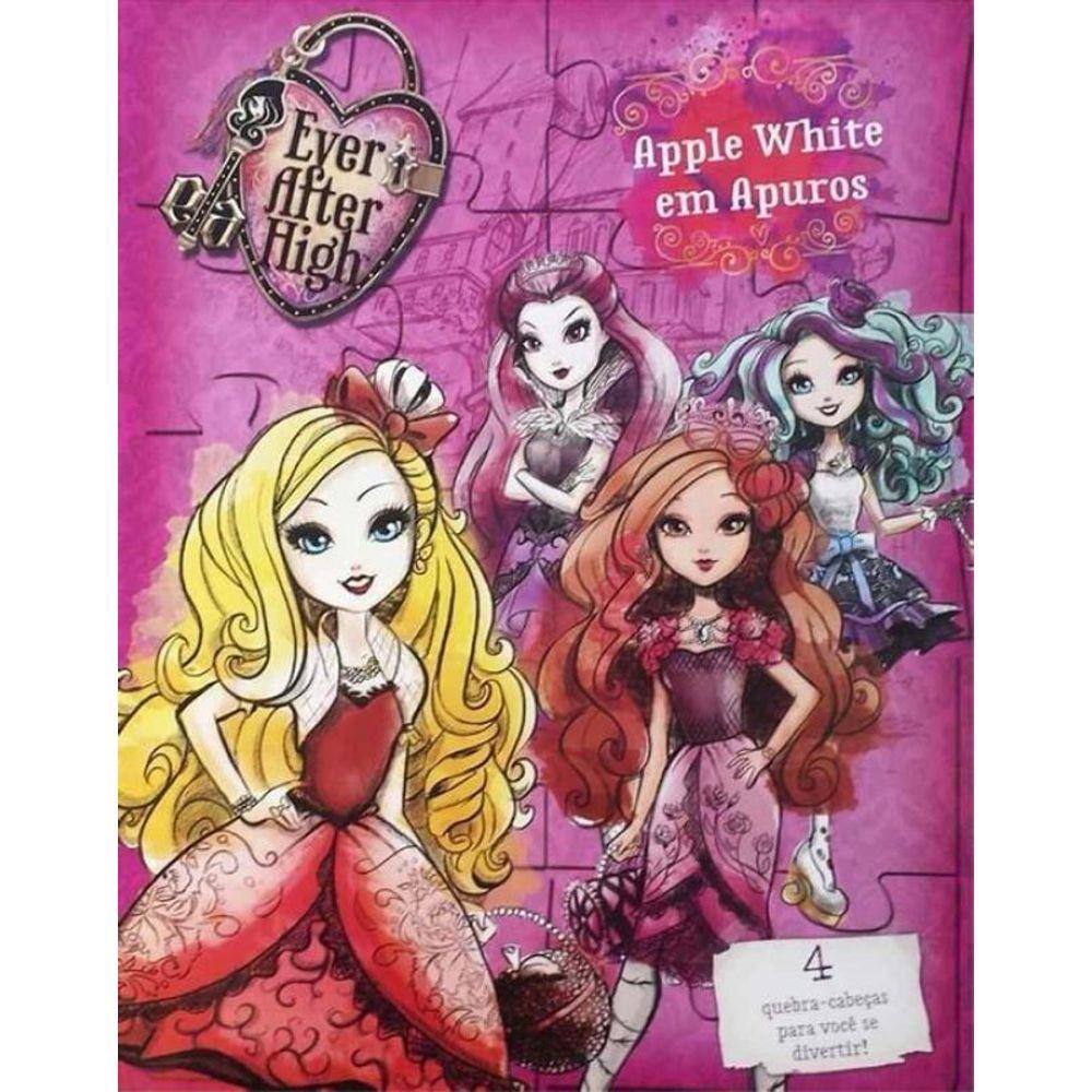 Boneca Ever After High País das Maravilhas Apple White Mattel com