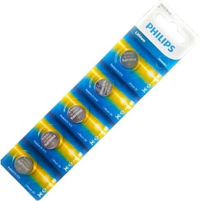 Bateria Cr1616 Philips - Lithium 3V (Cartela 5 Unidades)