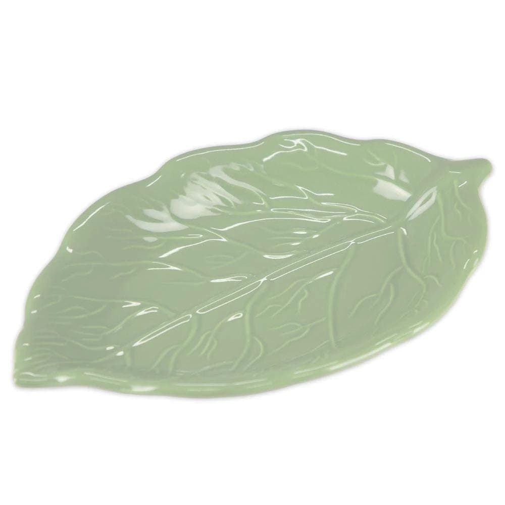 Travessa Folha Le Akasya Verde 22cm