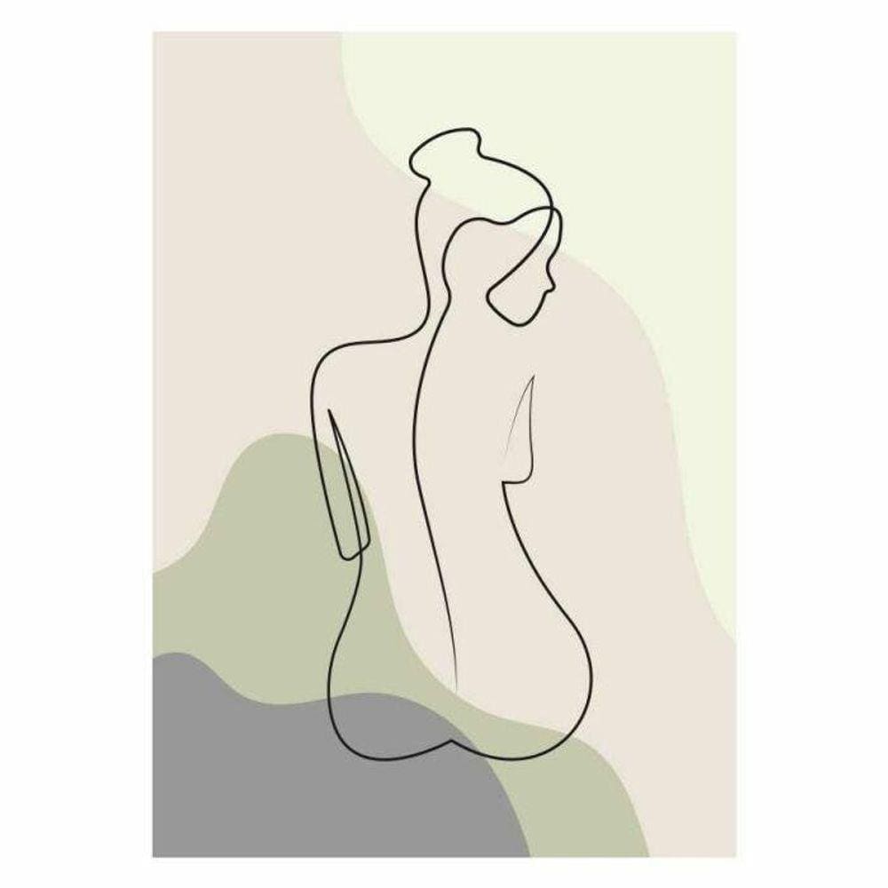 Quadro Painel 1 Peça 50X70 Silhueta Ii