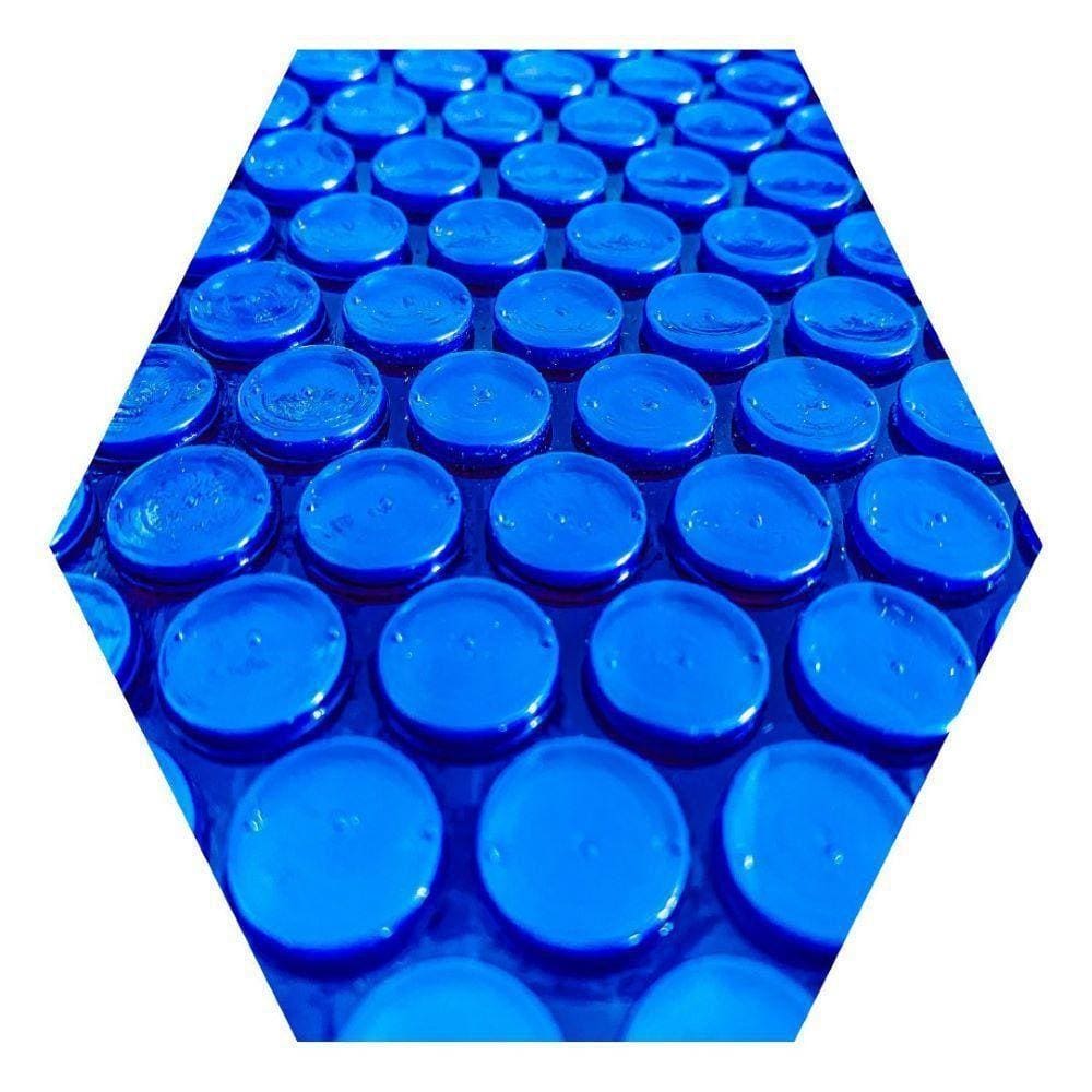 Capa Térmica Piscina 7 X 3,5 Thermocap 300 Micras Azul