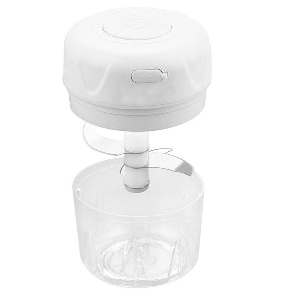 Processador alimentos eletrico mini Lamina Duplo Triturador recarregavel Portatil Cozinha legumes