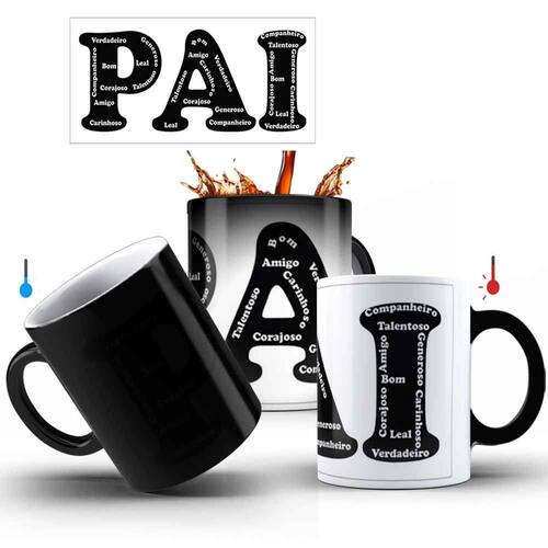 Caneca Mágica de Porcelana 325ml Pai! | Casas Bahia Caneca Mágica de Porcelana 325ml Pai! | Casas Bahia