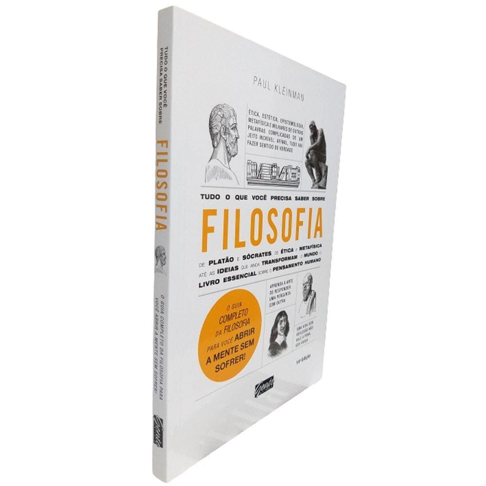 Livro Físico Tudo Que Você Precisa Saber Sobre Filosofia