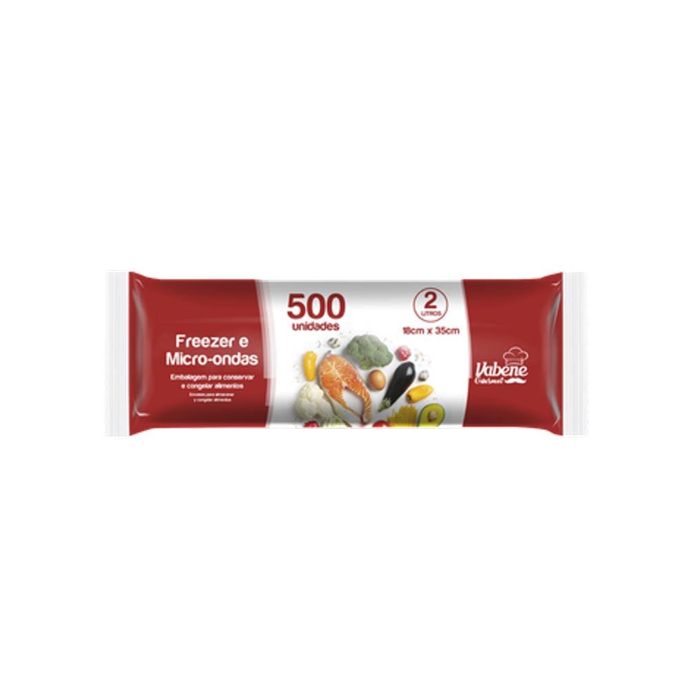 SACO BONINA FREEZER 2L 500UN 18x35cm VABENE