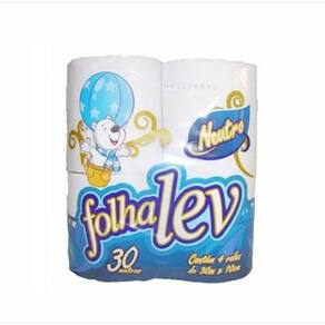 Papel higienico Folhalev f.simples fd 64un