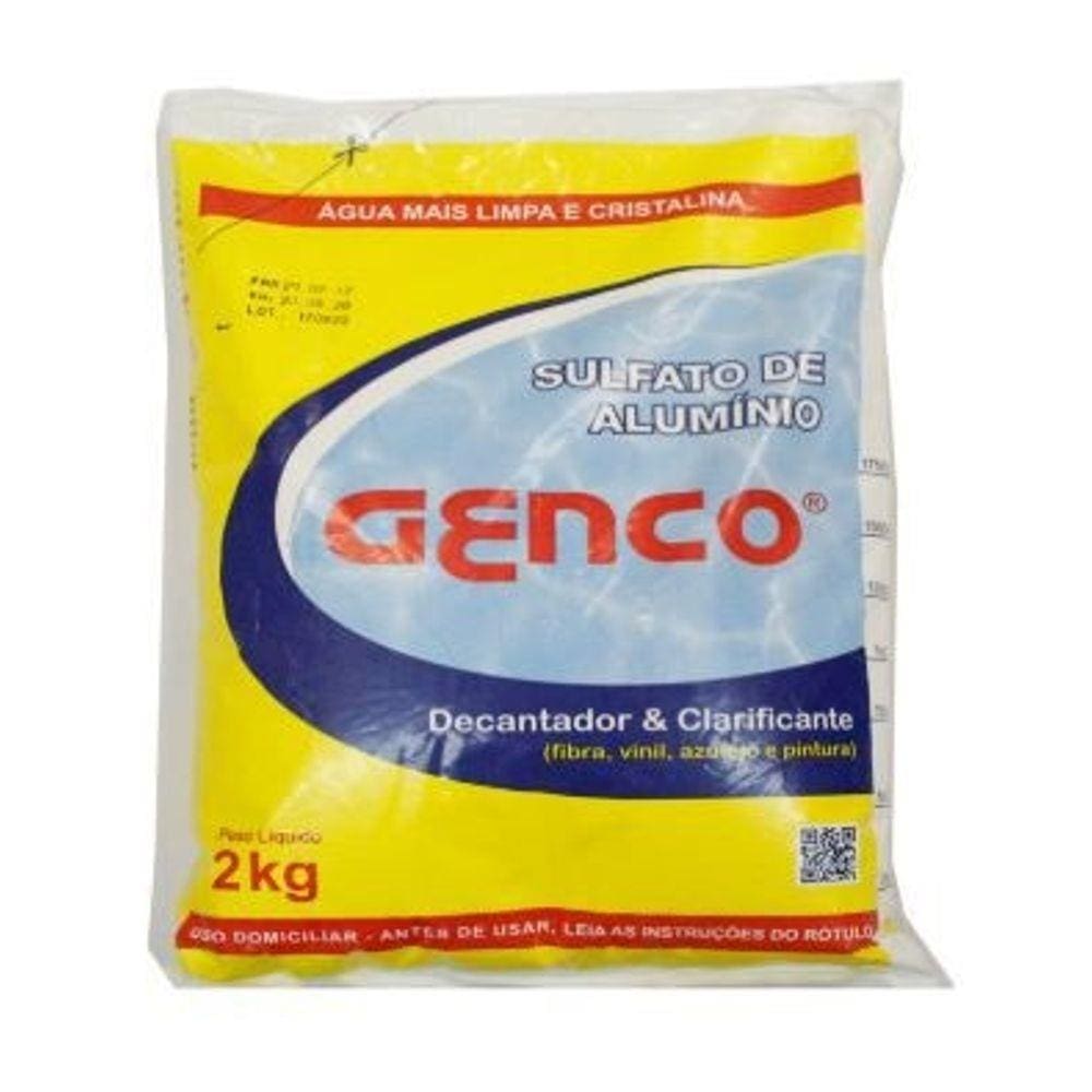 Sulfato Aluminio 2Kg Genco