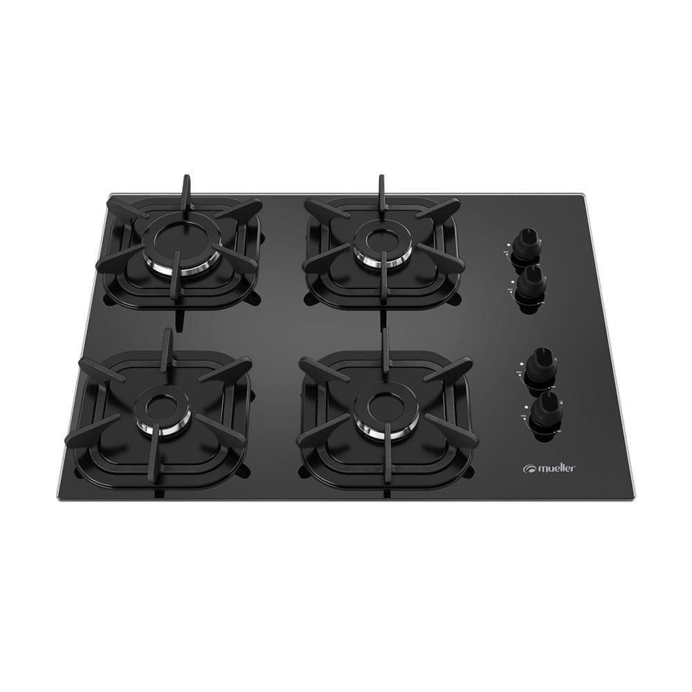 Cooktop Mueller 4 Bocas com Queimador Ultra Chama Bivolt