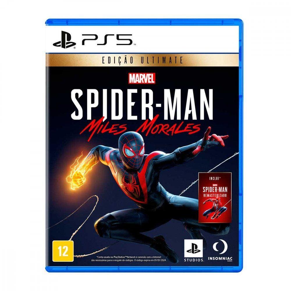 Jogo homem aranha miles morales playstation 4 playstation 5