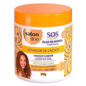 Ativador De Cachos Umidificador Salon Line S.O.S 500g