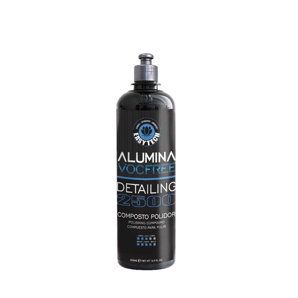 Alumina Detailing 2500 Composto Polidor Refino 500ml - Easytec
