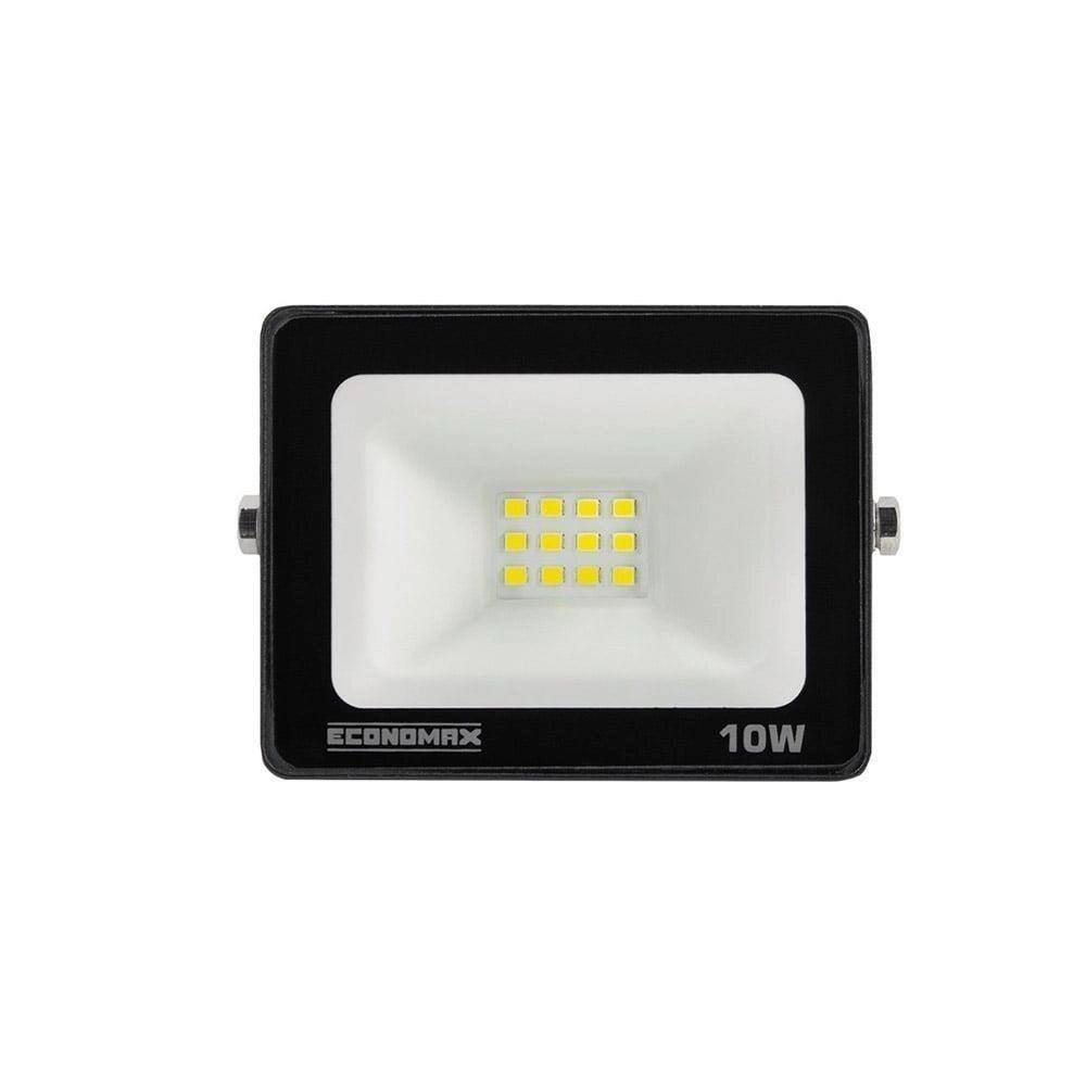 Refletor Projetor Led 10W 6,5K Pt Biv Economax Kian