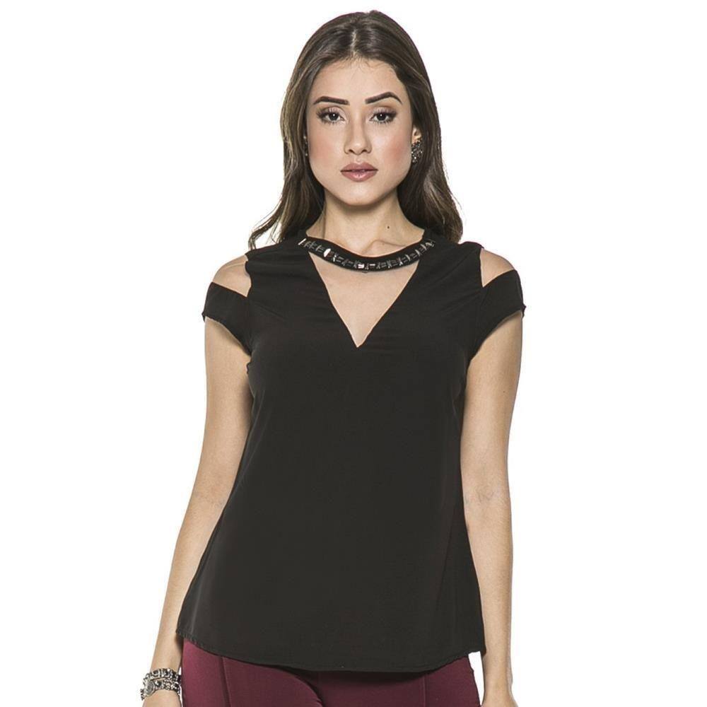 blusa de caça bordada