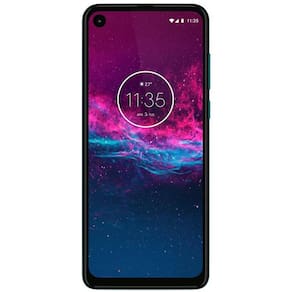 Usado: Motorola One Action 128GB Aquamarine Bom - Trocafone