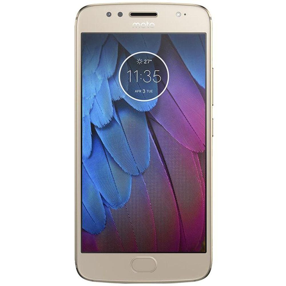 Usado: Motorola Moto G5S 32GB Ouro Muito Bom - Trocafone