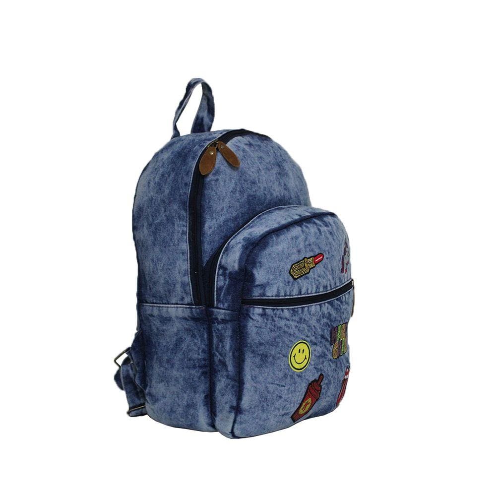 Mochila best sale feminina jeans