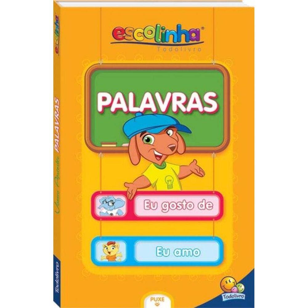Escolinha Vamos Aprender: Palavras