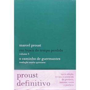 Em Busca do Tempo Perdido V. 03-Caminho Guermantes